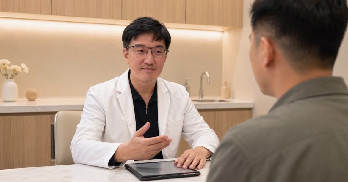 吳芮醫師講解魔滴2.0如何避免隆乳後僵硬問題。