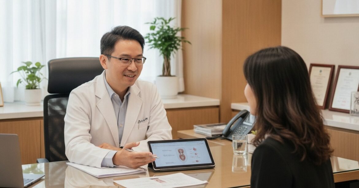 吳芮醫師推薦術後照護，醫師細心解說電波拉皮療程